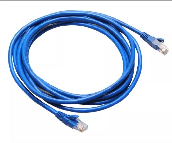 UTP kabel Patch RJ45 2m modrý Cat5e