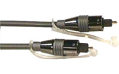 Obrázek zboží Kabel optický TOSLINK-TOSLINK 5mm/2m kovové konektory