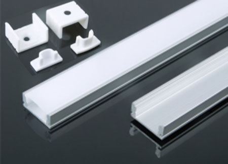 Obrázek zboží Hliníková lišta - Alu profil MS-509 pro LED pásek 8-10mm, délka 1m