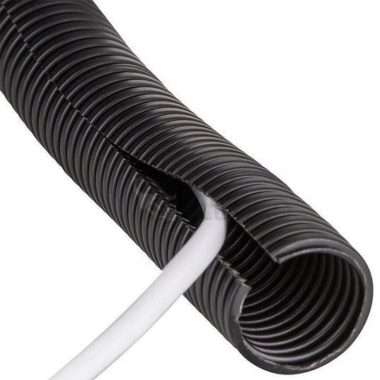 Obrázek zboží Chránička na kabel - husí krk 34,5mm s podélným řezem
