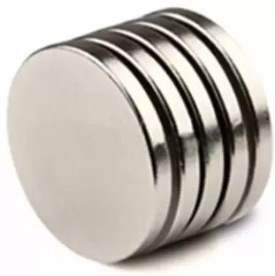 Obrázek zboží Neodymový magnet N35 25x3mm, balení 5ks