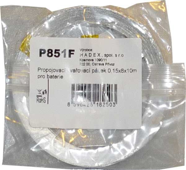 Obrázek zboží Propojovací svařovací pásek 0,15x8x10m pro baterie