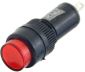Obrázek zboží Kontrolka LED 12V NXD-211 červená, průměr 12mm