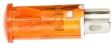 Obrázek zboží Kontrolka 230V s doutnavkou oranžová MDX-11A, průměr 10mm
