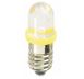 Obrázek zboží Žárovka indikační (kontrolka)  LED E10 žlutá 3V, 12mA