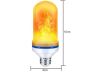 Obrázek zboží Žárovka LED E27  230V/9W, teplá bílá, imitující plamen