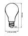 Obrázek zboží Žárovka LED TRIXLINE 9,5W E27 A50 denní bílá