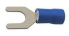 Obrázek zboží Vidlička kabelová 4,3mm modrá (SVS 2-4)