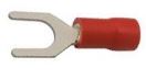 Obrázek zboží Vidlička kabelová 5,3mm červená (SVS 1,25-5)