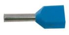 Obrázek zboží Dutinka pro dva kabely 0,75mm2 modrá (TE0,75-8)