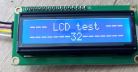 Obrázek zboží Displej LCD1602A, 16x2 znaků, modré podsvícení