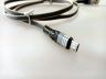 Obrázek zboží Kabel USB 2.0 konektor USB A / USB - Micro 1m, nylon, šedý