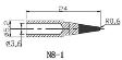 Obrázek zboží Hrot N8-1 pro pájecí stanici, špička 0,6mm