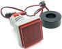 Obrázek zboží Voltmetr, ampérmetr AD101-22VAMS panelový MP 50-500VAC+0-100AAC červen