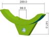 Obrázek zboží Nástěnné fasádní světlo LED ST54A s PIR čidlem, 230V/10W, IP54