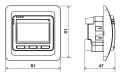 Obrázek zboží Digitální termostat  PT712-EI pro podlahové topení, Elektrobock