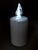 Obrázek zboží LED hřbitovní svíčka bílá transparentní LUX BC 192