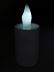 Obrázek zboží LED hřbitovní svíčka bílá mléčná LUX BC 193