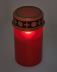 Obrázek zboží LED hřbitovní svíce s časovačem červená HD-122F
