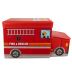 Obrázek zboží Box na hračky hasičské auto 53 x 26 x 31,5 cm Kruzzel