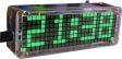 Obrázek zboží Digitální hodiny LED matrix s teploměrem - zelené, STAVEBNICE