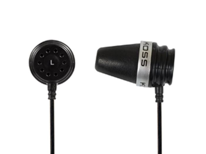 Obrázek zboží Sluchátka KOSS Spark Plug BLACK, s regulací hlasitosti (PathFinder)