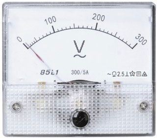 Obrázek zboží Analogový panelový voltmetr 69L9 300V~ AC