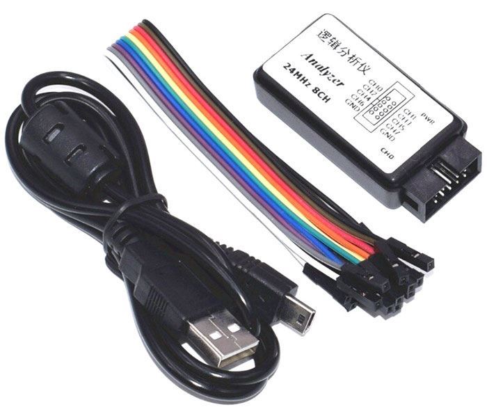 Obrázek zboží USB logický analyzátor 8-kanálový 24MHz Sealae