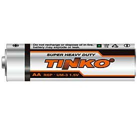 Obrázek zboží Baterie TINKO 1,5V AA(R6),  Zn-Cl