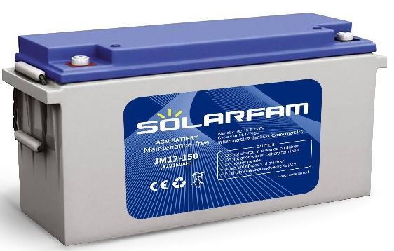 Obrázek zboží Pb akumulátor Solarfam JM12-150Ah VRLA AGM 12V/150Ah polotrakční