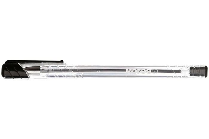 Obrázek zboží Pero kuličkové Kores K11 Pen, 1 mm, trojhranné, černé