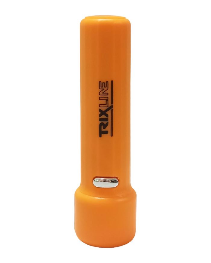 Obrázek zboží LED nabíjecí svítilna 1W - oranžová Trixline