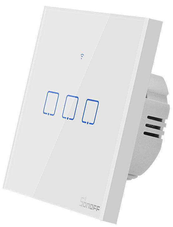 Obrázek zboží Dálkově ovládaný vypínač Sonoff T0EU3C wifi 3kanálový