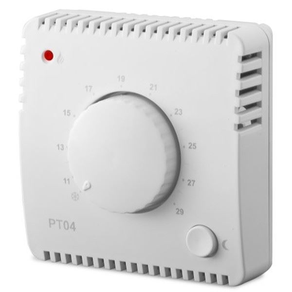 Obrázek zboží Analogový prostorový termostat PT04 230VAC Elektrobock