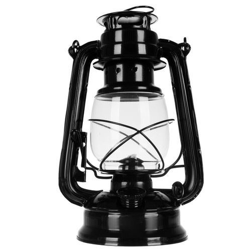 Obrázek zboží Petrolejová lampa 24 cm černá