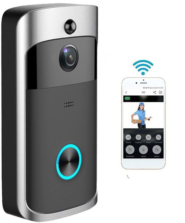 Obrázek zboží Videotelefon (domovní zvonek/telefon) wifi V5