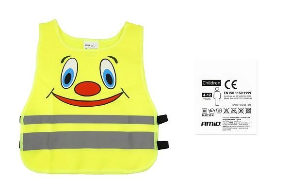 Obrázek zboží Dětská výstražná vesta žlutá SVK-04 certifikovaná