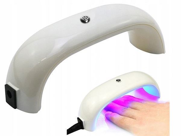 Obrázek zboží UV Lampa na nehty 3 LED 9W, bílá