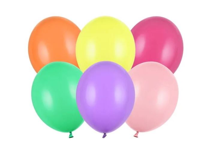 Obrázek zboží Pastelové balónky, mix barev, 27cm, 100ks