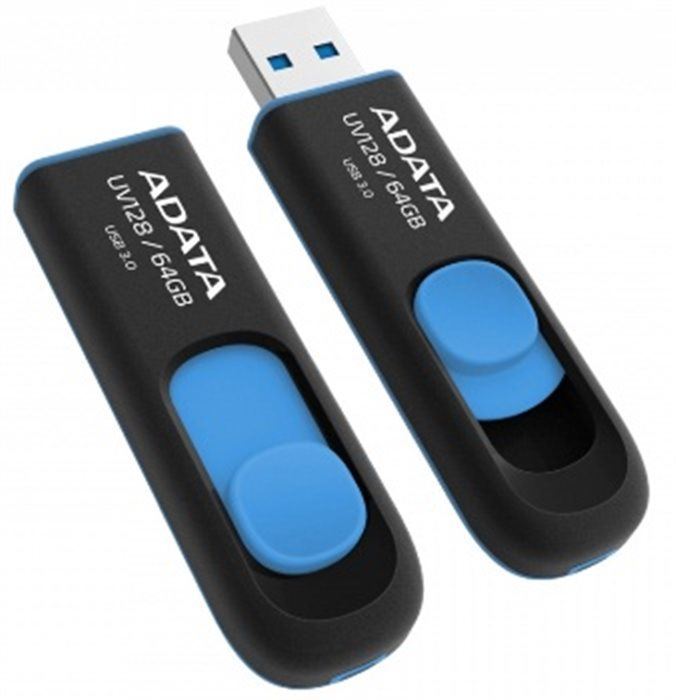 Obrázek zboží ADATA flashdisk USB 3.0 UV128 64GB blue