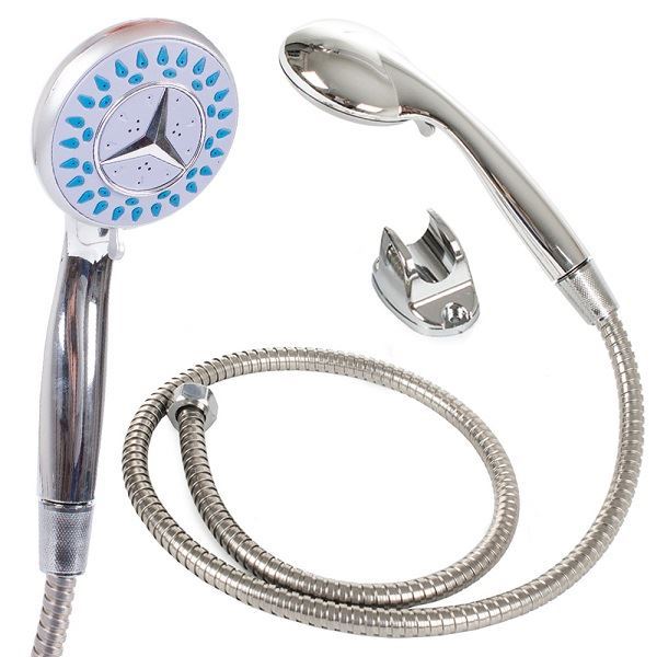 Obrázek zboží Sprchový set - hlavice s hadicí a držákem multifunkční
