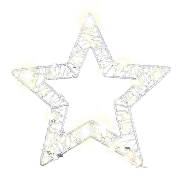 Obrázek zboží Vánoční dekorace Hvězda 30cm RXL 469 40LED WW RETLUX