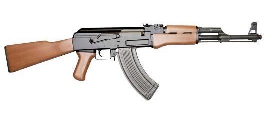 Obrázek zboží Laserová zbraň - AK47 - červený laser  - elektro