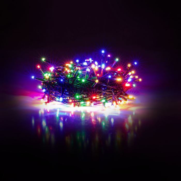 Obrázek zboží Vánoční  osvětlení řetěz 8 funkcí 100L 10+5m MC TM, RETLUX RXL 263