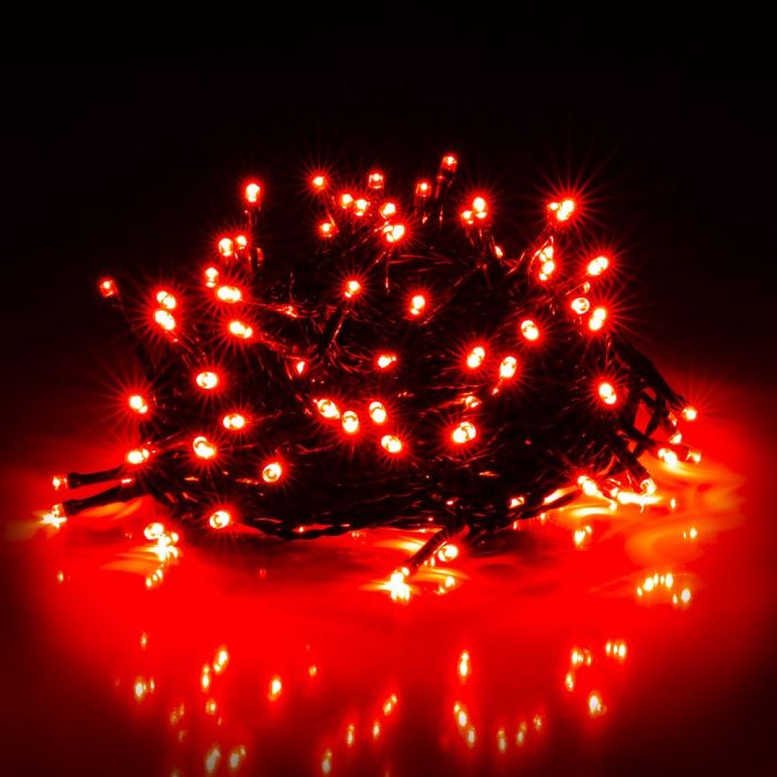 Obrázek zboží Vánoční  osvětlení řetěz RXL 307 řetěz 150LED 15+5m RED RETLUX