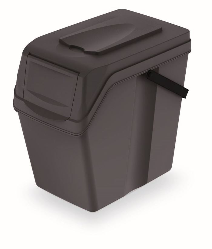 Obrázek zboží Odpadkový koš SORTIBOX II antracit, objem 25L